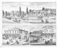 Mrs. E. Moffitt, Lambert Poud, Mc.Lean, Lester, Matthews, Holman, Martin, Peoria County 1873